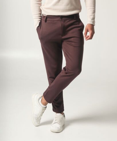 PANTALON CLASICO CAFE